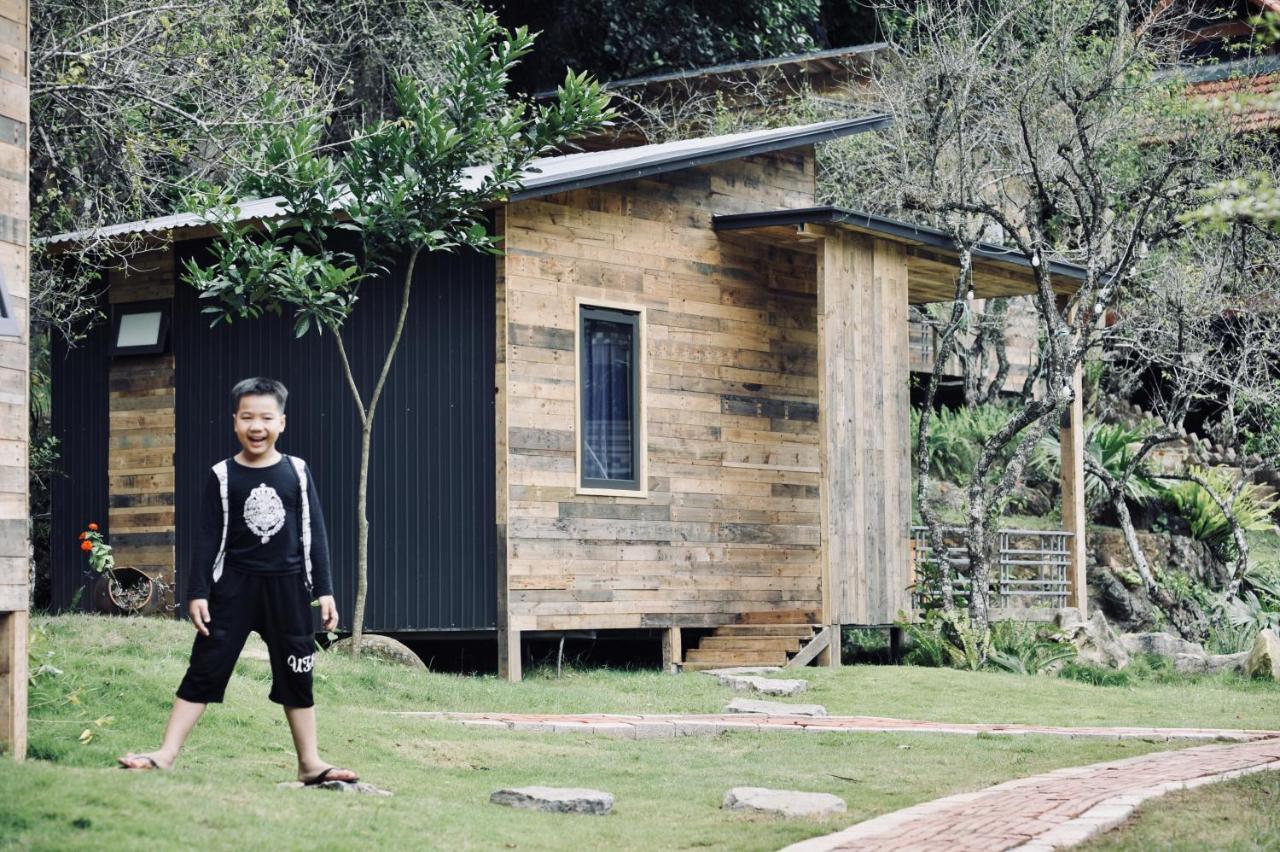 House By Lake Hotel Moc Chau Exterior foto